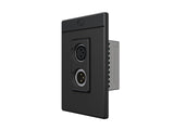 Symetrix 80-0226 xIO XLR 1x1, Black, Euro control Symetrix