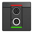Symetrix 80-0226 xIO XLR 1x1, Black, Euro control Symetrix