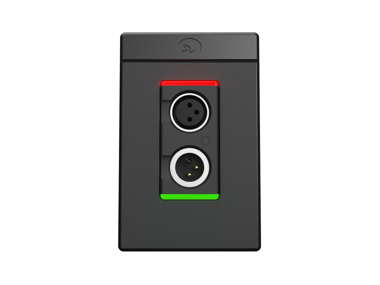 Symetrix 80-0222 xIO XLR 1x1, Black, US control Symetrix