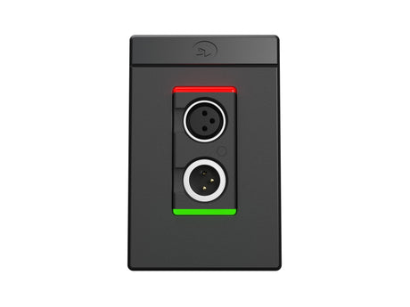 Symetrix 80-0222 xIO XLR 1x1, Black, US control Symetrix