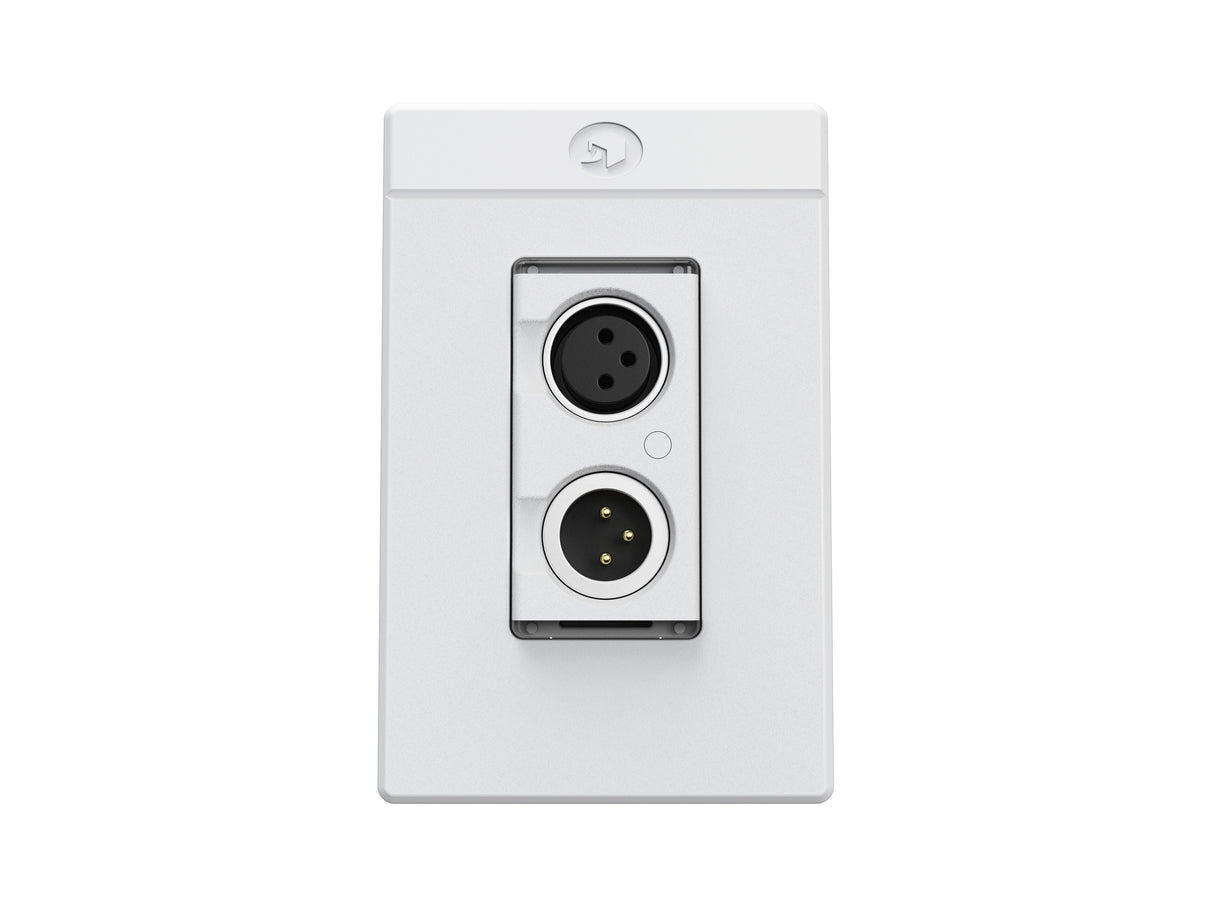 Symetrix 80-0210 xIO XLR 1x1, White, US control Symetrix