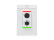 Symetrix 80-0210 xIO XLR 1x1, White, US control Symetrix