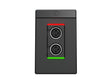 Symetrix 80-0224 xIn XLR 2, Black, US control Symetrix