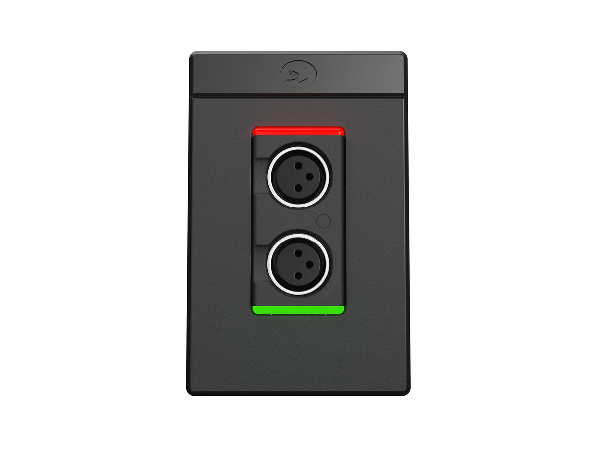 Symetrix 80-0227 xIn XLR 2, Black, Euro control Symetrix