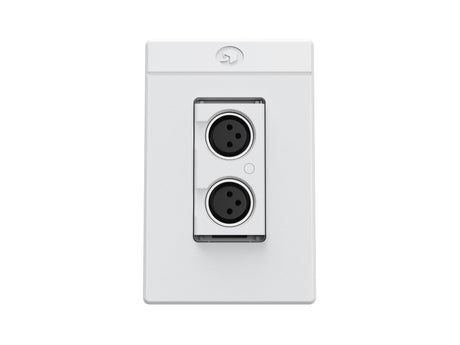 Symetrix 80-0215 xIn XLR 2, White, Euro control Symetrix