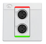 Symetrix 80-0215 xIn XLR 2, White, Euro control Symetrix
