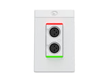 Symetrix 80-0212 xIn XLR 2, White, US control Symetrix
