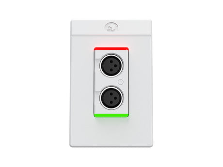 Symetrix 80-0212 xIn XLR 2, White, US control Symetrix