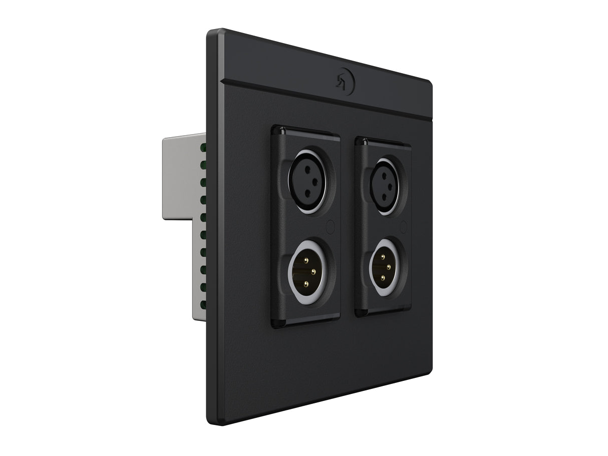 Symetrix 80-0223 xIO XLR 2x2, Black, US control Symetrix
