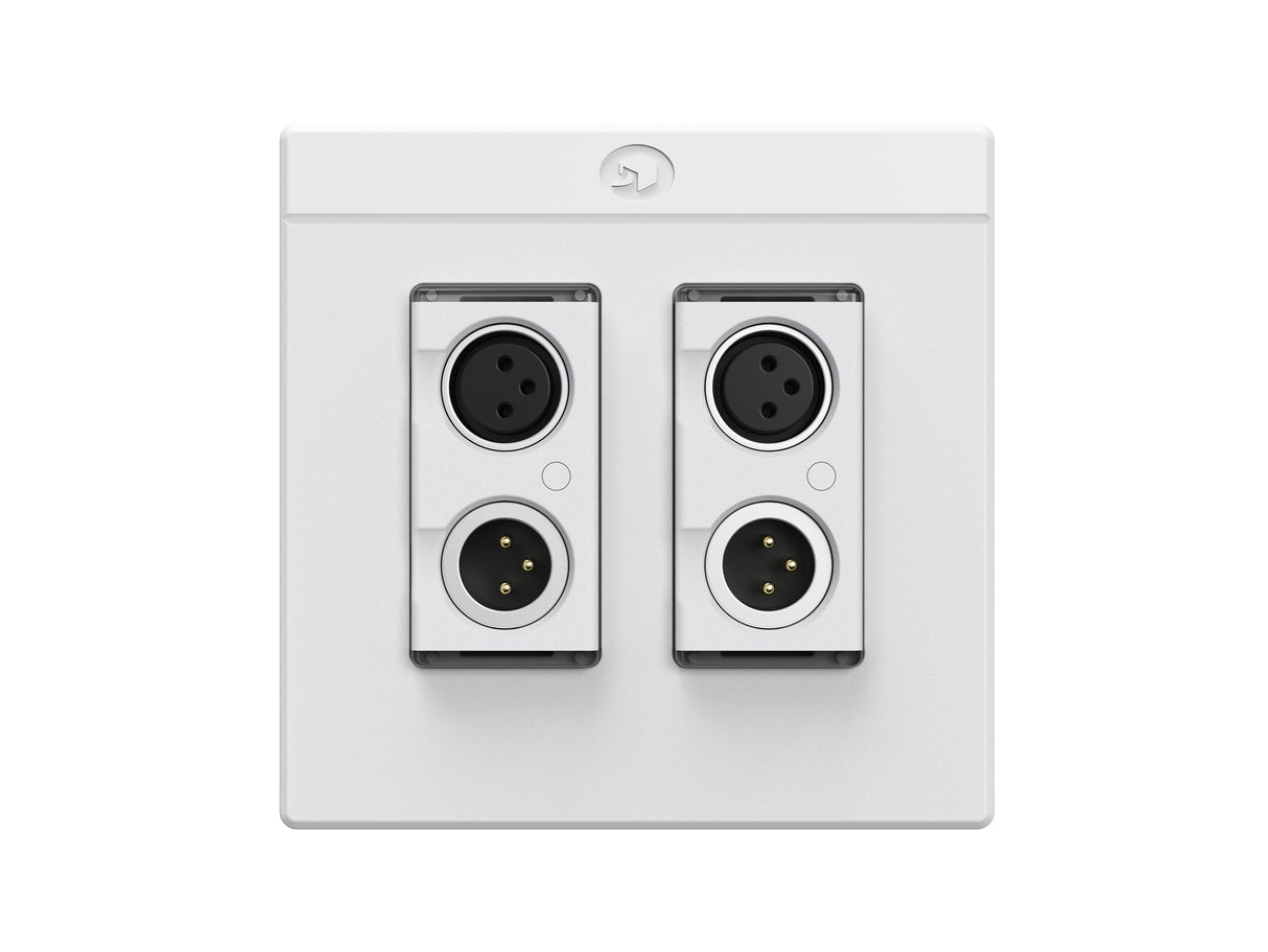 Symetrix 80-0211 xIO XLR 2x2, White, US control Symetrix