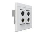 Symetrix 80-0211 xIO XLR 2x2, White, US control Symetrix