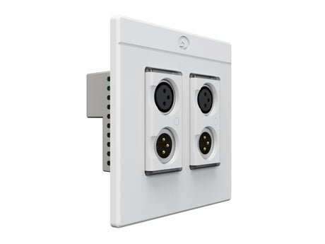 Symetrix 80-0211 xIO XLR 2x2, White, US control Symetrix