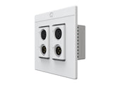 Symetrix 80-0211 xIO XLR 2x2, White, US control Symetrix