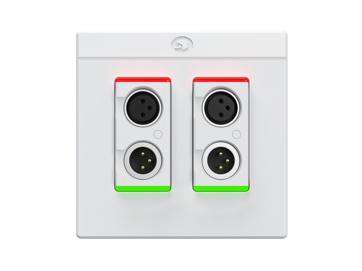 Symetrix 80-0213 xIn XLR 4, White, US control Symetrix