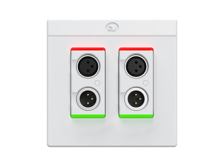 Symetrix 80-0213 xIn XLR 4, White, US control Symetrix