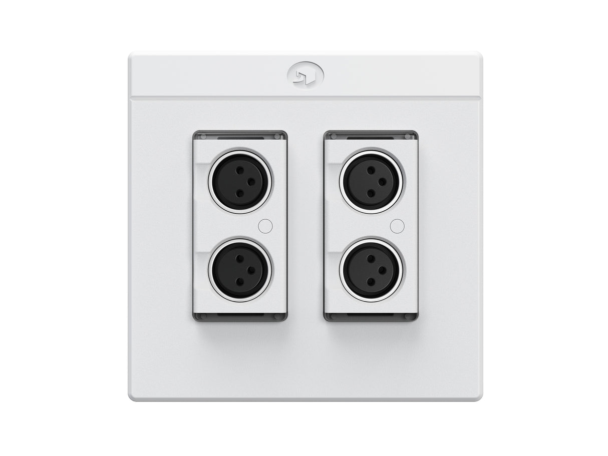 Symetrix 80-0213 xIn XLR 4, White, US control Symetrix