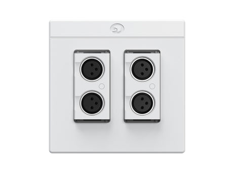 Symetrix 80-0213 xIn XLR 4, White, US control Symetrix