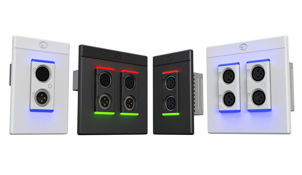 Symetrix 80-0227 xIn XLR 2, Black, Euro control Symetrix