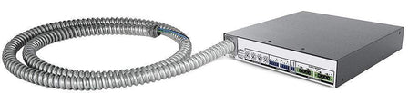 Extron XPA U 1004 is an ENERGY STAR® qualified 4-channel amplifier delivering 100W per channel in a compact, plenum-rated half-rack 1U enclosure—includes rack mount hardware.