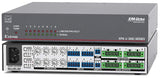 Extron XPA U 358C is an ENERGY STAR® qualified 8-channel amplifier delivering 35W per channel in a plenum-rated, convection-cooled half-rack 1U enclosure—includes rack mount hardware for easy installation.