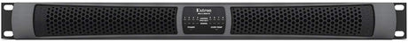 Extron XPA U 2008 FX delivers 200 watts per channel into 8Ω, 4Ω, 70V, and 100V loads—ideal for multi-zone commercial AV systems needing high-efficiency audio amplification.