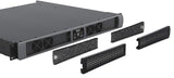 Extron XPA U 4004 FX is an ENERGY STAR® qualified, four-channel amplifier delivering 400 watts per channel into 8Ω, 4Ω, 70V, and 100V loads—ideal for high-power, multi-zone commercial AV installations.