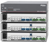 Extron XPA U 1004 is an ENERGY STAR® qualified 4-channel amplifier delivering 100W per channel in a compact, plenum-rated half-rack 1U enclosure—includes rack mount hardware.
