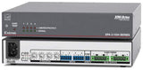 Extron XPA U 1004 is an ENERGY STAR® qualified 4-channel amplifier delivering 100W per channel in a compact, plenum-rated half-rack 1U enclosure—includes rack mount hardware.
