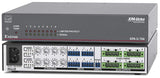 Extron XPA U 758 is an ENERGY STAR® qualified 8-channel amplifier delivering 75W per channel in a compact, plenum-rated half-rack 1U enclosure—includes rack mount hardware for streamlined AV installs.