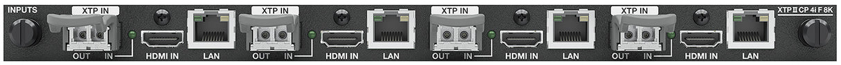Extron XTP II CP 4o SF 8K SM – 8K XTP II Fiber Optic I/O Board, Four output board 70-1301-02