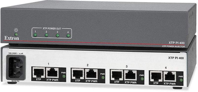 Extron XTP PI 400 Four Port Power Injector for XTP and Pro Series Control Systems - Creation Networks