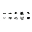 Sonance SB46 A-J – Hardware Pouch Kit for Soundbars Speaker Accessories Sonance