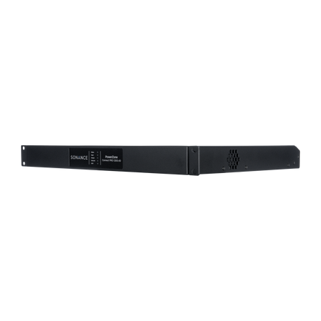 Sonance PowerZone Connect PRO 1200.4D – Amp with Dante Amplifiers Sonance