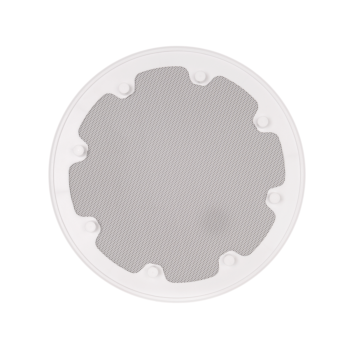 Sonance XPC – 8-Inch Round Micro Trim Grille, White Speaker Accessories Sonance