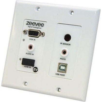 ZeeVee ZYPERUHD-WE ZyPer UHD Wall Plate Encoder - Creation Networks