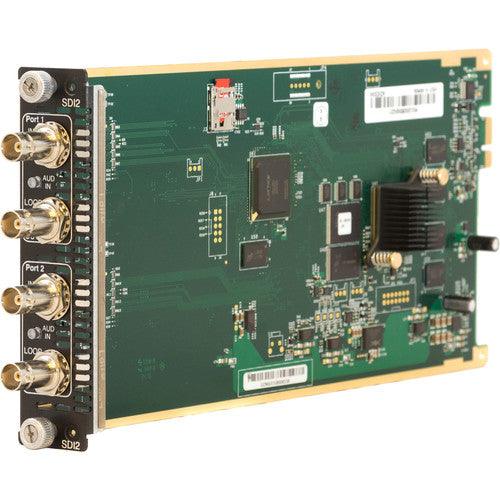 ZeeVee 3KSDI2R HD-SDI Media Module for HDbridge3000 Encoder - Creation Networks