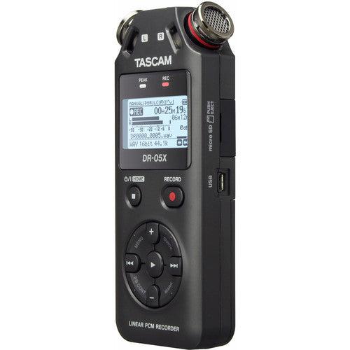 Tascam DR-05X 2-Input / 2-Track Portable Audio Recorder with Onboard Stereo Microphone - Creation Networks