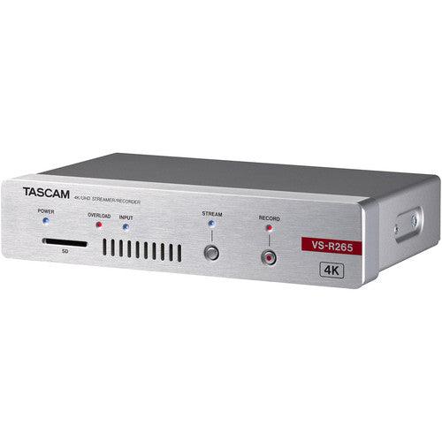 Tascam VSR-265 Stand-Alone 4K UHD Video Encoder/Decoder for Live Streaming (HDMI) - Creation Networks