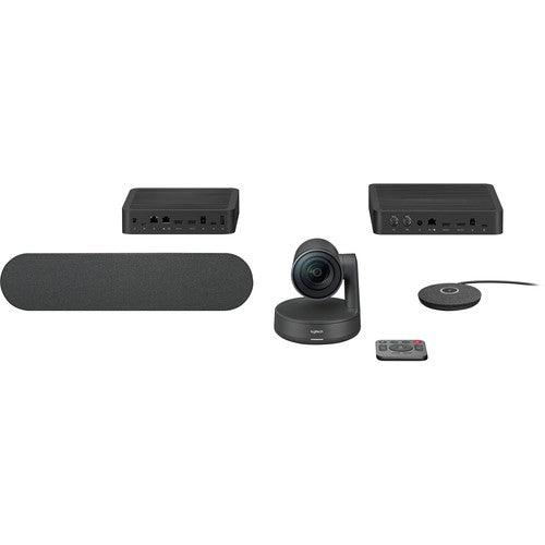 Logitech 960-001217 Rally UHD 4K Conference Camera System with Speaker and Mic Pod Set - Creation Networks