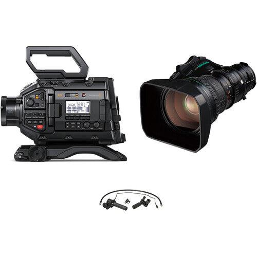 Blackmagic Design URSA Broadcast G2 with Fujinon XA20sX8.5BRM-K3 and MS-01 Semi Servo Rear Control Accessory Kit CINEURSAMWC6KG2-XA20sX8.5BRM-kit - Creation Networks