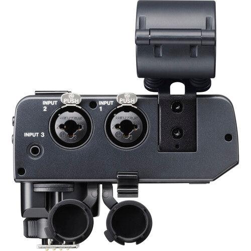 Tascam CA-XLR2d-F XLR Microphone Adapter Kit for FUJIFILM Cameras - Creation Networks