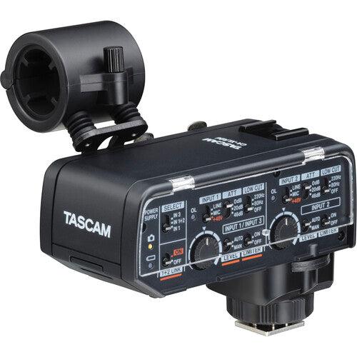 Tascam CA-XLR2d-F XLR Microphone Adapter Kit for FUJIFILM Cameras - Creation Networks