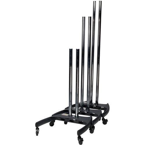 Premier Mounts BW-BASE Dual Pole Cart Base with Display Mount - Creation Networks
