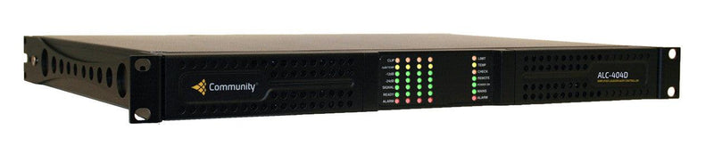 Biamp Community ALC-404D 4 Channels x 400W + DSP and Dante Amplified Loudspeaker Controllers - 911.1353.900 - Creation Networks