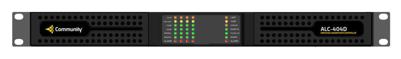 Biamp Community ALC-404D 4 Channels x 400W + DSP and Dante Amplified Loudspeaker Controllers - 911.1353.900 - Creation Networks