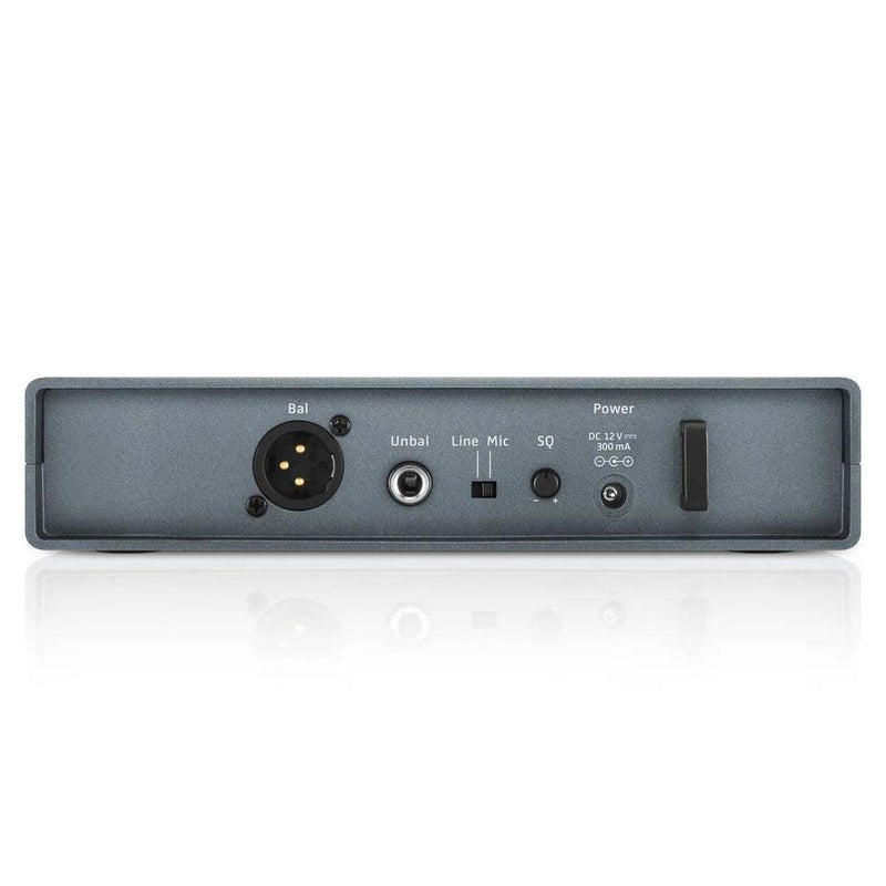 Sennheiser EM-XSW 1-A Table top receiver with internal, integrated antennas. 8 banks of 10 coordinated frequency presets, frequency range: A (548-572 MHz) - Creation Networks