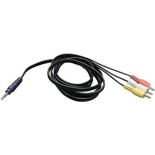 ZeeVee CAVC6-X6 Composite 6' 3.5MM to 3 R/L/V RCA Cable, 6-Pack - Creation Networks