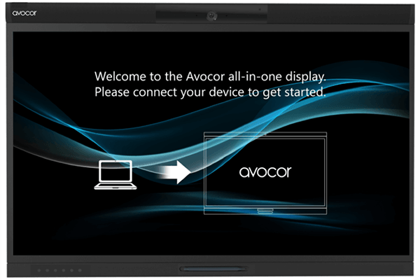 Avocor AVW-5555 55" 4K 3840x2160 All in One Intelligent Touch Interactive Display - Creation Networks