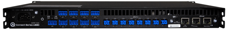 Lea Professional CONNECT 168D CS168D 8-Channel Amplifiers with Dante - Creation Networks
