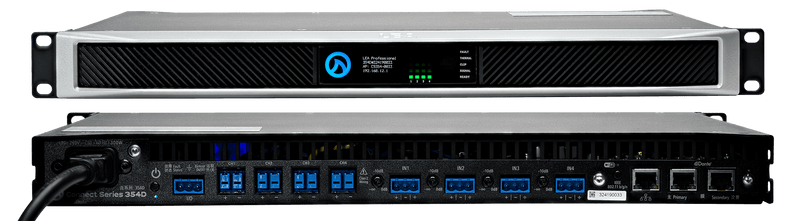 Lea Professional CONNECT 354D 4-Channel Amplifiers with Dante - Creation Networks